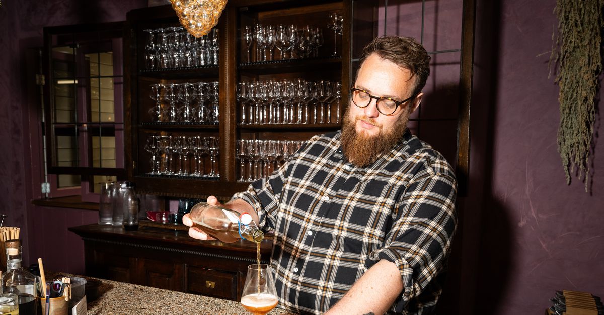 Alcoholvrije dranken bij restaurant Neder in Alkmaar — illustratie bij NRC over de sappelier
