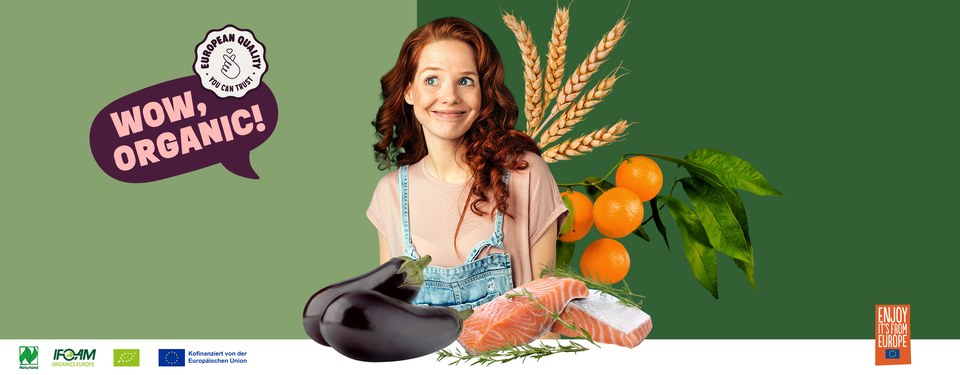 Campagnebeeld WOW Organic van Naturland