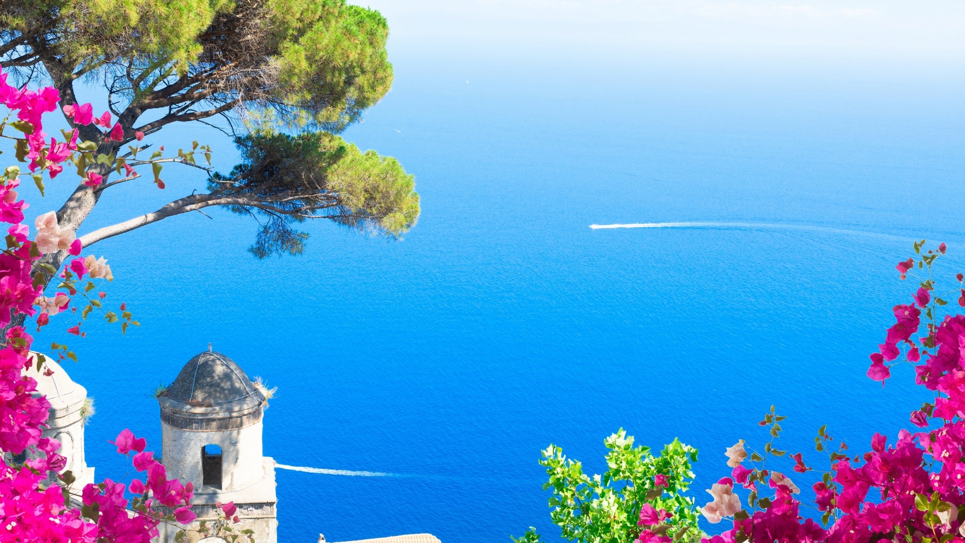 Amalfikust in Campania, Italië