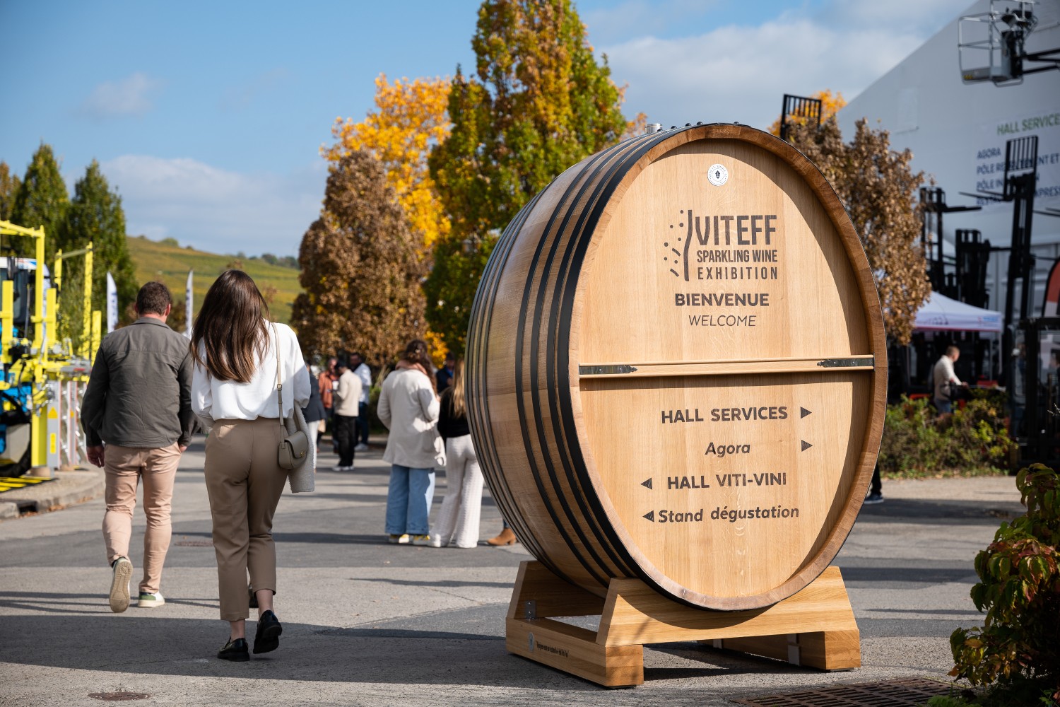 VITeff: vakbeurs voor mousserende wijn in Champagne