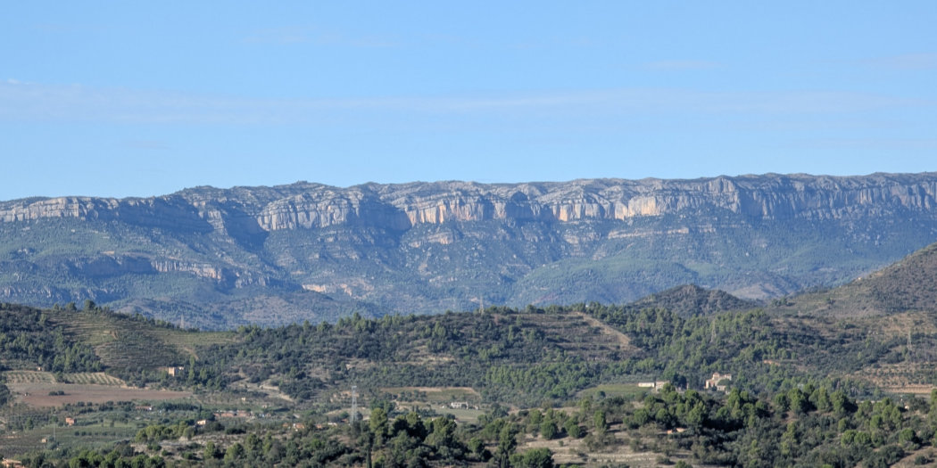 Montsant-gebergte in Catalunya